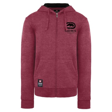 Ecko Unltd. Cornice Burgunderrote Trainingsjacke für Herren