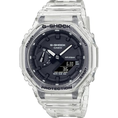 Casio G-Shock Herren Transparente Uhr GA-2100SKE-7AER