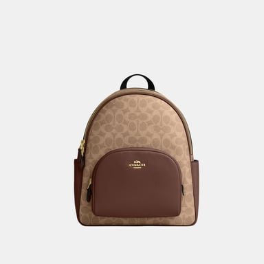 Court Backpack in Signature Canvas