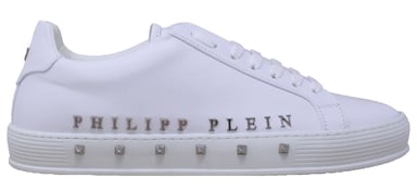 Philipp Plein MSC1333 0191 "Das erste Mal in meinem Leben" Weiße Turnschuhe