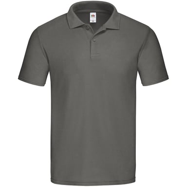 Fruit of the Loom Herren Original Pique Polo Shirt (Light Graphite)