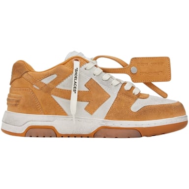Off-White Out Of Office Vintage-Sneaker aus Wildleder in Orange
