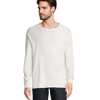 SOLS - "Pioneer" T-Shirt für Herren/Damen Unisex Langärmlig (Naturweiß)