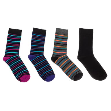 Pack-4 High-Top Socken mit Antidruck-Bündchen KL2017M Damen