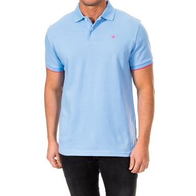 Kurzarm-Poloshirt für Herren mit Reverskragen HM561231