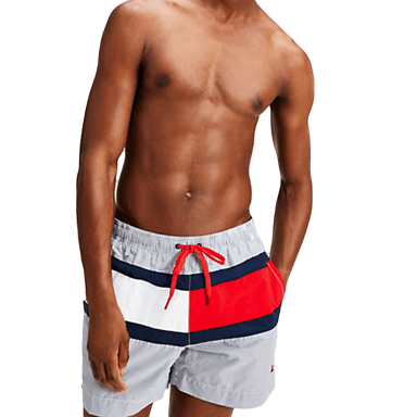 Badeanzug Tommy Jeans Herren Mit Kordelzug Größe M