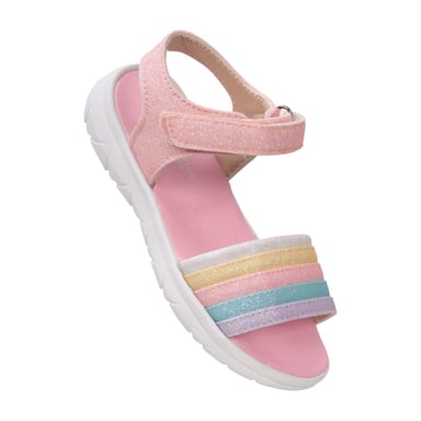 Mountain Warehouse - Mädchen Sandalen, Regenbogen, Leder (Pink)