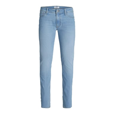 JACK & JONES Mens Tapered Fit Denim Comfort Fit Blue Jeans