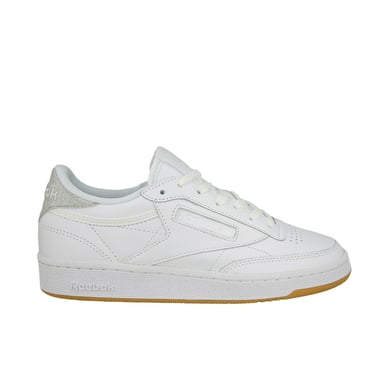 Reebok Club C 85 Diamond Schnüre-up weiß glatte Leder-Womens Trainer BD4427