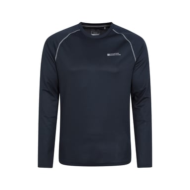 Mountain Warehouse Herren Endurance Langarm T-Shirt (Marine)