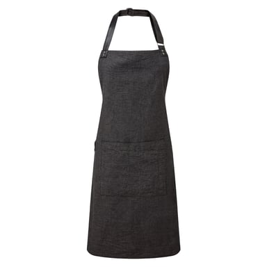 Premier Adults Unisex Annex Bib Apron (Schwarz)