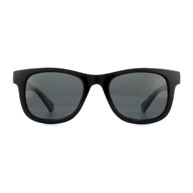 Polaroid Kids Square Kidss Schwarz Grau Polarisierte Sonnenbrille