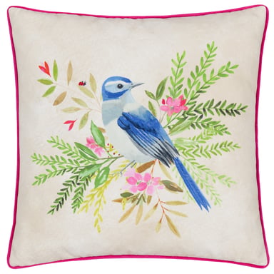 Evans Lichfield Daisy Hill Bluebird Druckkissen mit Polyesterfüllung