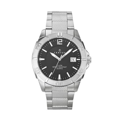 Certus: Schwarze Herrenuhr