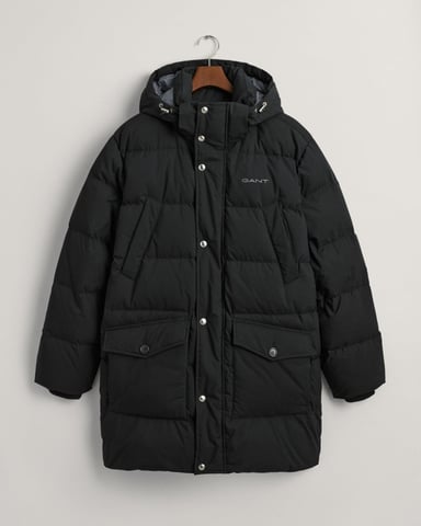 GANT Long Alta Mens Hooded Down Jacket