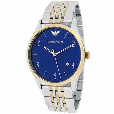 Emporio Armani Herrenuhr Quartz Gold