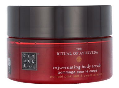 Rituals Ayurveda Rejuvenating Body Scrub.