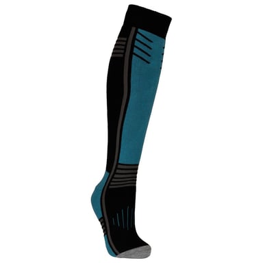 Trespass - "Icy" Skisocken für Herren/Damen Unisex (Schwarz/Blaugrau)