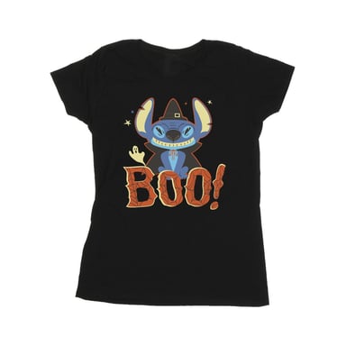 Disney - "Boo!" T-Shirt für Damen (Schwarz)