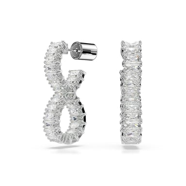 Swarovski 'Hyperbola' Damen-Ohrhänger aus Base-Metall - Silber 5684047