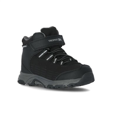 Trespass Childrens/Kids Harrelson Mid Cut Wanderschuhe (Schwarz)