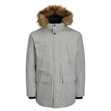 Veste Parka matelassée Jack Jones Pour Homme en Gris