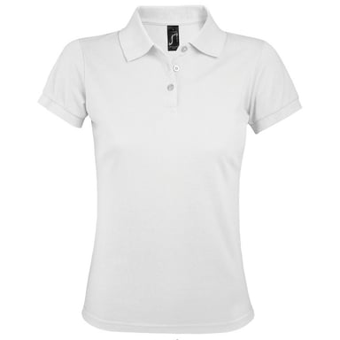 SOLS - PRIME Kurzarm Polo-Shirt - Damen (Weiß)