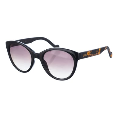 Ovale Sonnenbrille aus Acetat in Schmetterlingsform LJ711S Frauen