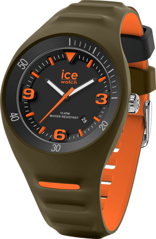 Ice Watch P. Leclercq - Khaki Orange Khaki Herren Armbanduhr 020886 -