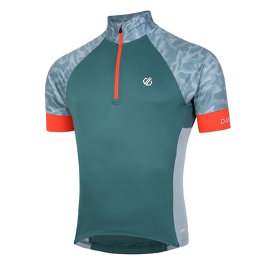 Dare 2B Mens Stay the Course III Camo Radfahren Jersey (Mittelmeer Grün)
