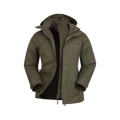 Mountain Warehouse Herren Fell II 3 in 1 Jacke (Khaki)