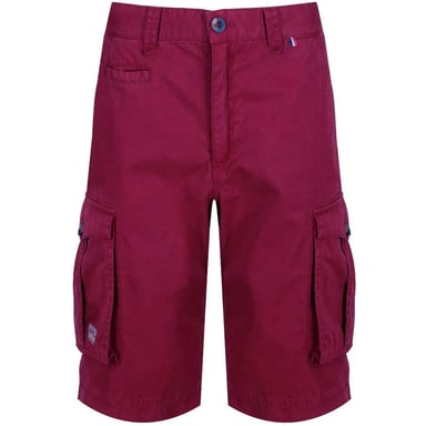 Regatta Herren Cargo-Shorts Shorebay im Vintage-Look (Dunkelrot)