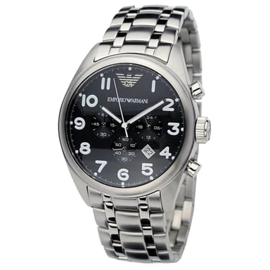 Emporio Armani Herrenuhr Quartz Grau
