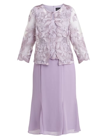 Nadine Midi Length Mock Jacket Dress