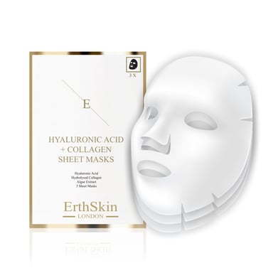 Hyaluronsäure & Kollagen Maske - 3 Blatt