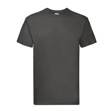 Fruit of the Loom - "Super Premium" T-Shirt für Herren (Hellgrau)