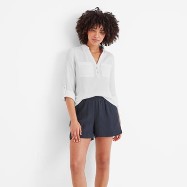 Cruise Womens Long Sleeve Shirt Optic White