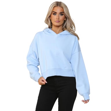 Kruze Womens Cropped Hoodie