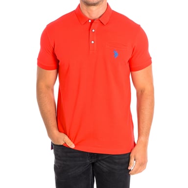 ARK Kurzarm-Polo mit kontrastierendem Reverskragen 61671 man