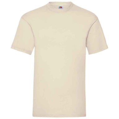 Fruit of the Loom - "Valueweight" T-Shirt für Herren (Natürlich)