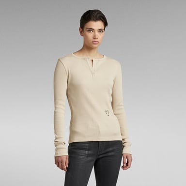 G-Star RAW Granddad Slim Top