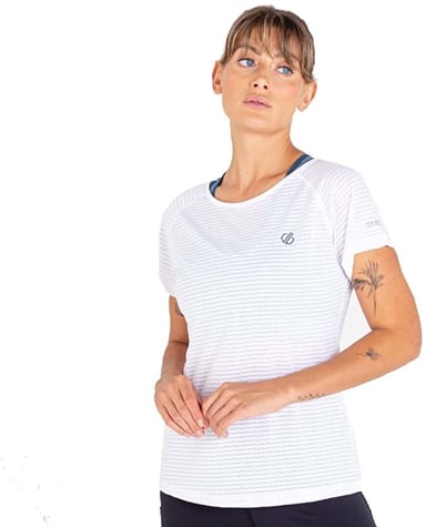 Dare 2B Womens/Ladies Defy II Leichtes T-Shirt (Weiß)