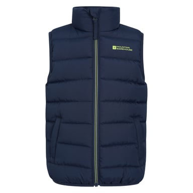 Mountain Warehouse Kinder/Kinder Rocko Plain gepolstert Gilet (dunkelblau)