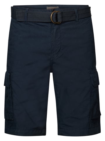 Petrol Industries - Short cargo avec ceinture Hommes - Bleu