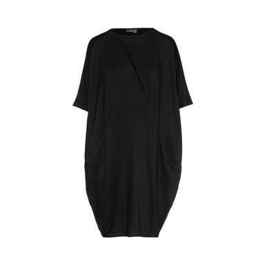 Batwing Sack Jersey Kleid mit Taschen aus nachhaltigem Stoff