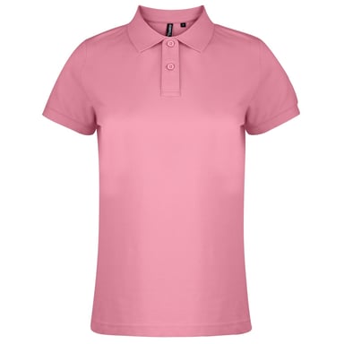 Asquith & Fox - Unifarbenes Poloshirt - Damen (Hellrosa)
