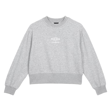 Umbro - "Core" Sweatshirt für Damen (Grau meliert/Weiß)