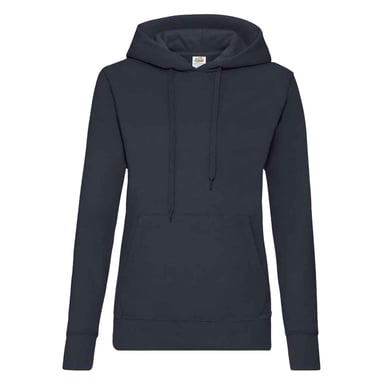 Fruit of the Loom - "Classic" Sweatshirt mit Kapuze für Damen (Marineblau)