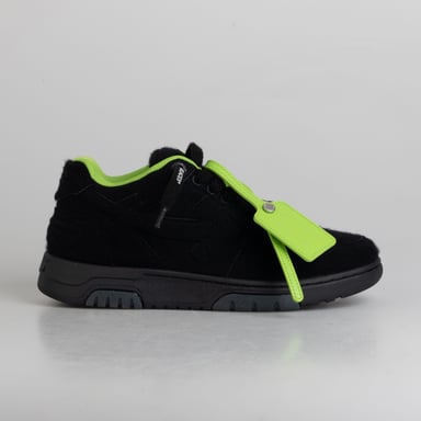 Women's Off White Out of Office Wool Trainers in Black