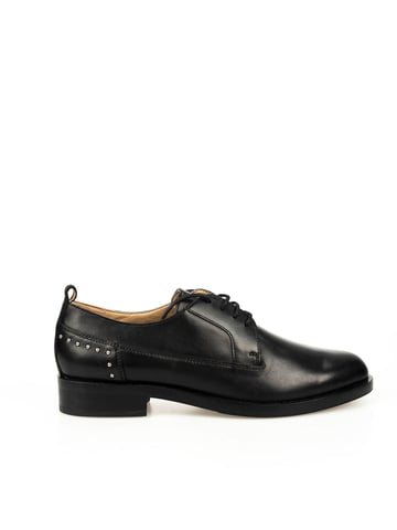 Geox Schuhe Brogue Damen schwarz